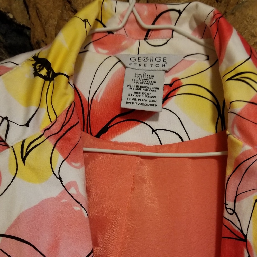 Flower print jacket - Picture 2 of 2